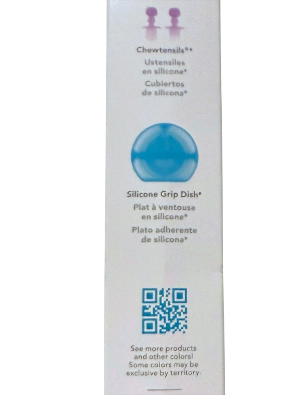 Bumkins Silicone Little Dippers (2-Pack) – Heart & Star Dip Bowls for Babies - Picture 3 of 6